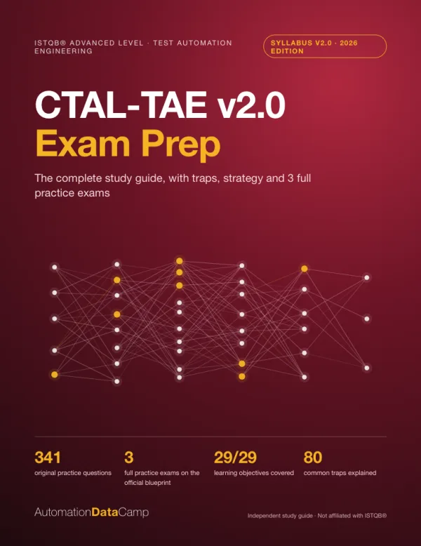 Cover of CTAL-TAE v2.0 Exam Prep